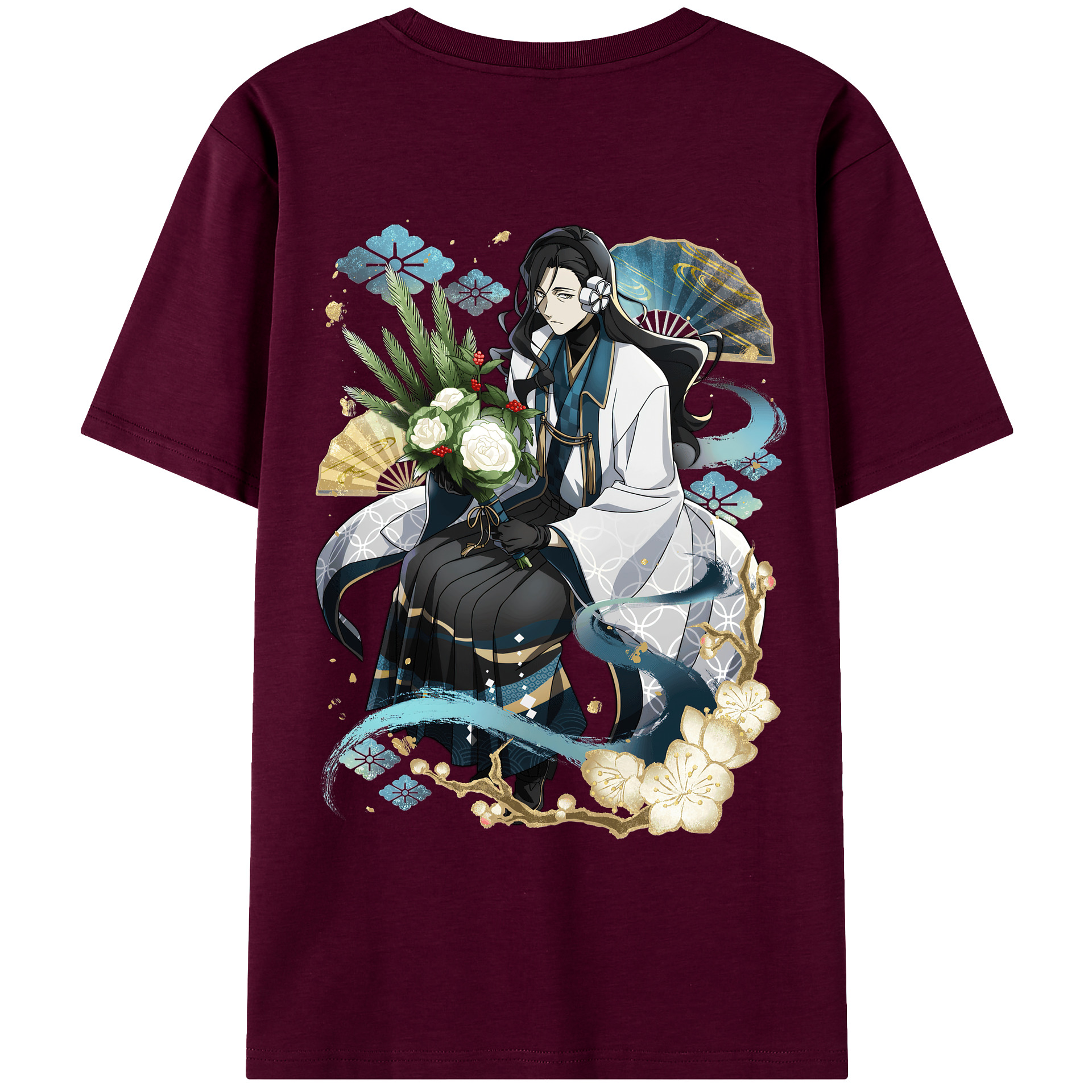 （画像用） 文豪ストレイドッグス Bungo Stray Dogs レディース半袖Tシャツ(バックプリント)